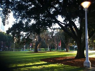 A perfect winter morning.  