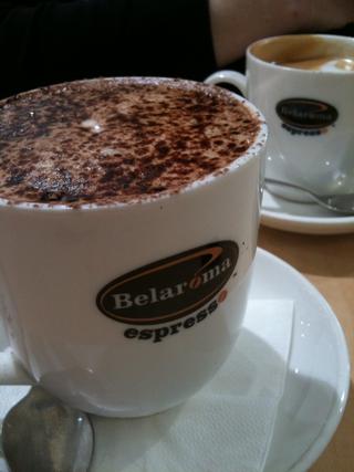 As far as shopping centre coffees go....