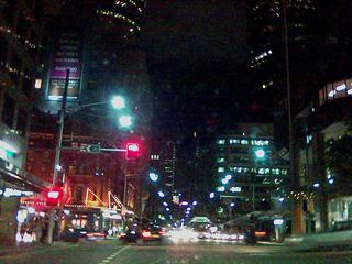 Night has fallen.