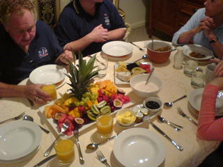 Catchup: Sunday brekky at Kerryn and Peter's place #1