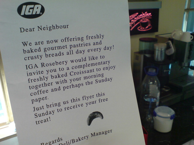 Local marketing.