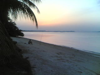 Sunset in Singapore