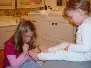 Painting My Toes Pink