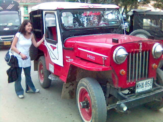 Hay que montar en jeep