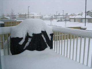 Our deck/bbq