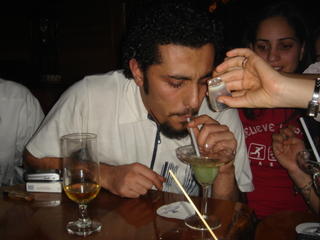 Flaming the night with Flaming Lambourghinis...