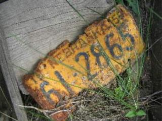 Nebraska license plate