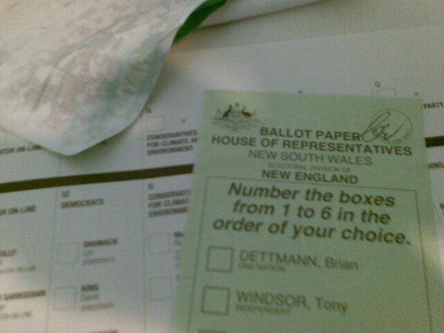 Election 07 - Democracy in action