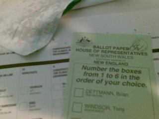 Election 07 - Democracy in action