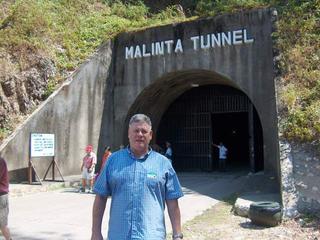 Your phlogger outside the Malinta Tunnel on Corregidor Island