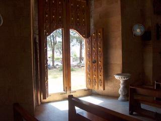 Door at Miagao church