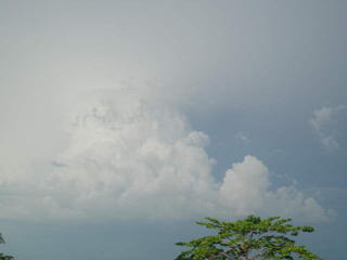 A crucis in the clouds?