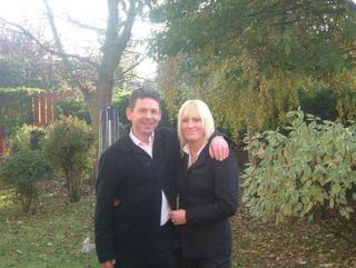 Colin Diane In Garden