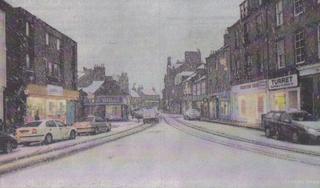 Snowy Castle Street
