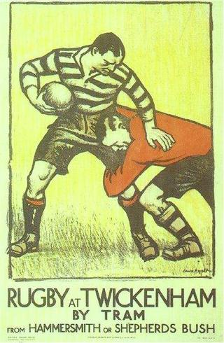 Rugby at Twickenham