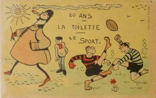 French postcard