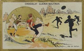 French Rugby Trade Card