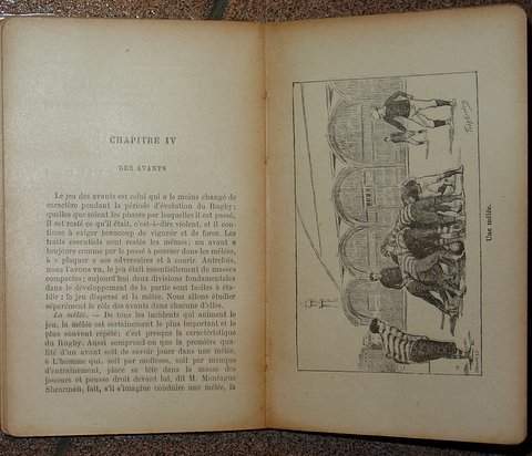 Le Football Rugby, by L.Dedet and E.Saint-Chaffray, 1906