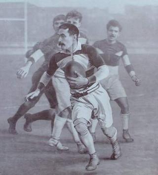 SCUF rugby print, 1911, and some thoughts about Charles Brennus...