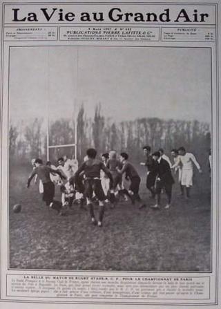 Stade Fran&ccedil;ais vs RCF, March 1907
