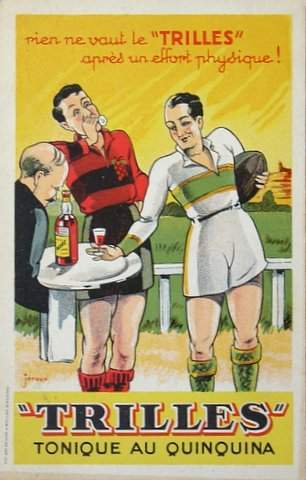 French advertising postcard, 1930s