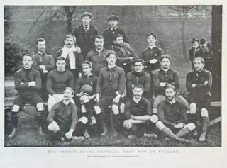 Stade Francais in England, February 1899