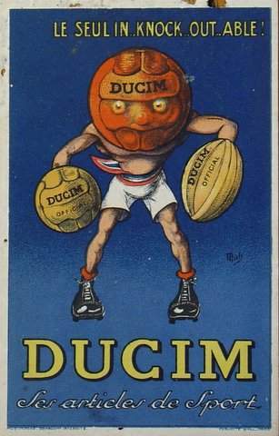 French advertising print, by Mich