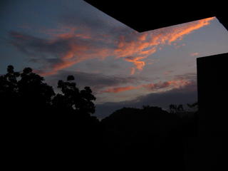 Sunset colors