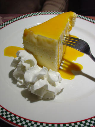Mango Cheese cake at Pasta Polo