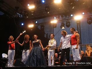 Queen Klassical auf dem Theaterplatz in Dresden