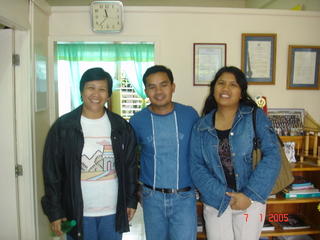 im with maam kitty and maam emy at lucban quezon.