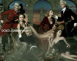 STEVEN MEISEL, D&G F/W 2007.
