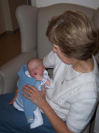 Tiago with granny Martha