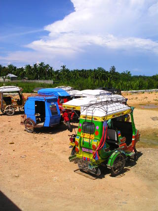 The Philippines Taxi rank