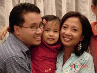 the wangs with the baby