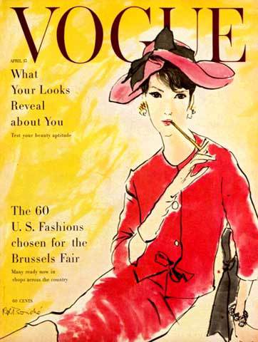 1958 Vogue Cover