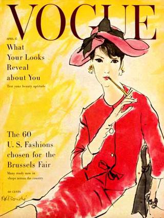 1958 Vogue Cover