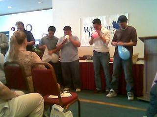 diaper-a-balloon contest