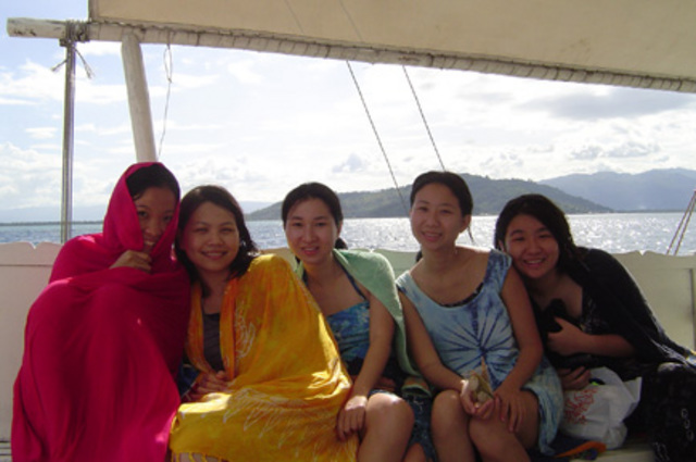 Our joyous boat ride