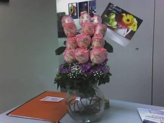 on my desk
