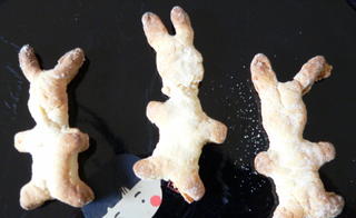 Horror bunny biscuits...........