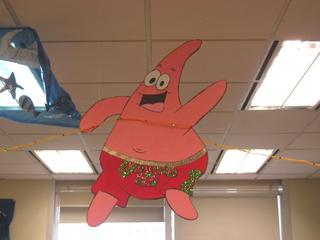 patrick star in the office
