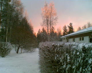 sun is rising
