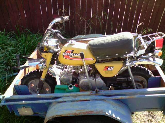 honda z50 restoration