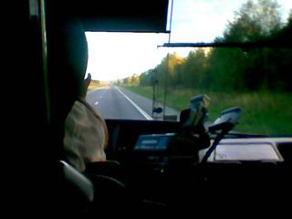 We're buzzin' on a busy bus