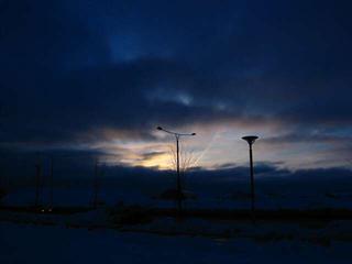 on my way home..