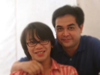 with Robbie