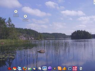 Il mio desktop pc linux