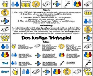 Das lustige Trinkspiel