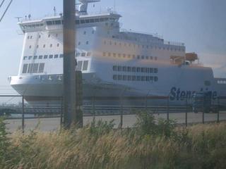 Schon mal das erste Schiff zu sehen, aber nicht meins